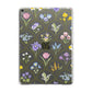 Spring Floral Pattern Apple iPad Grey Case