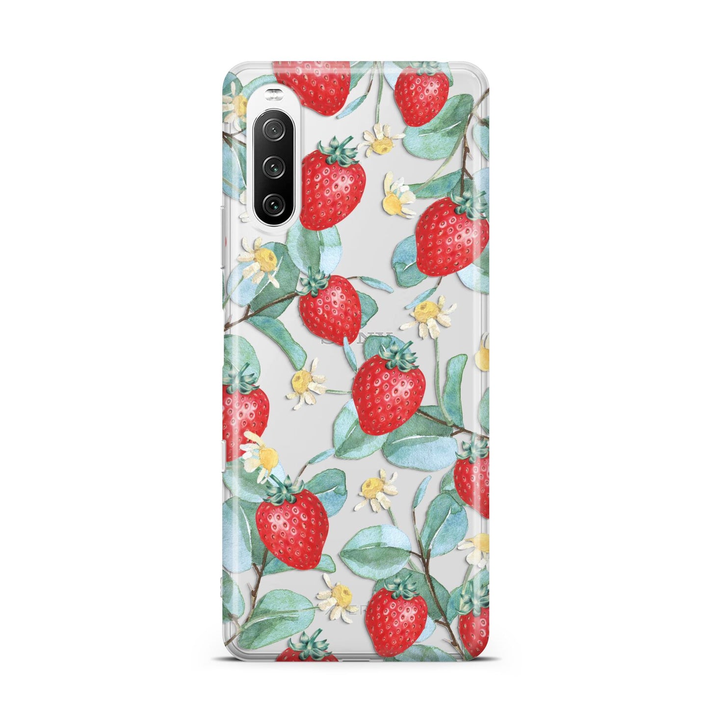 Strawberry Plant Sony Xperia 10 III Case