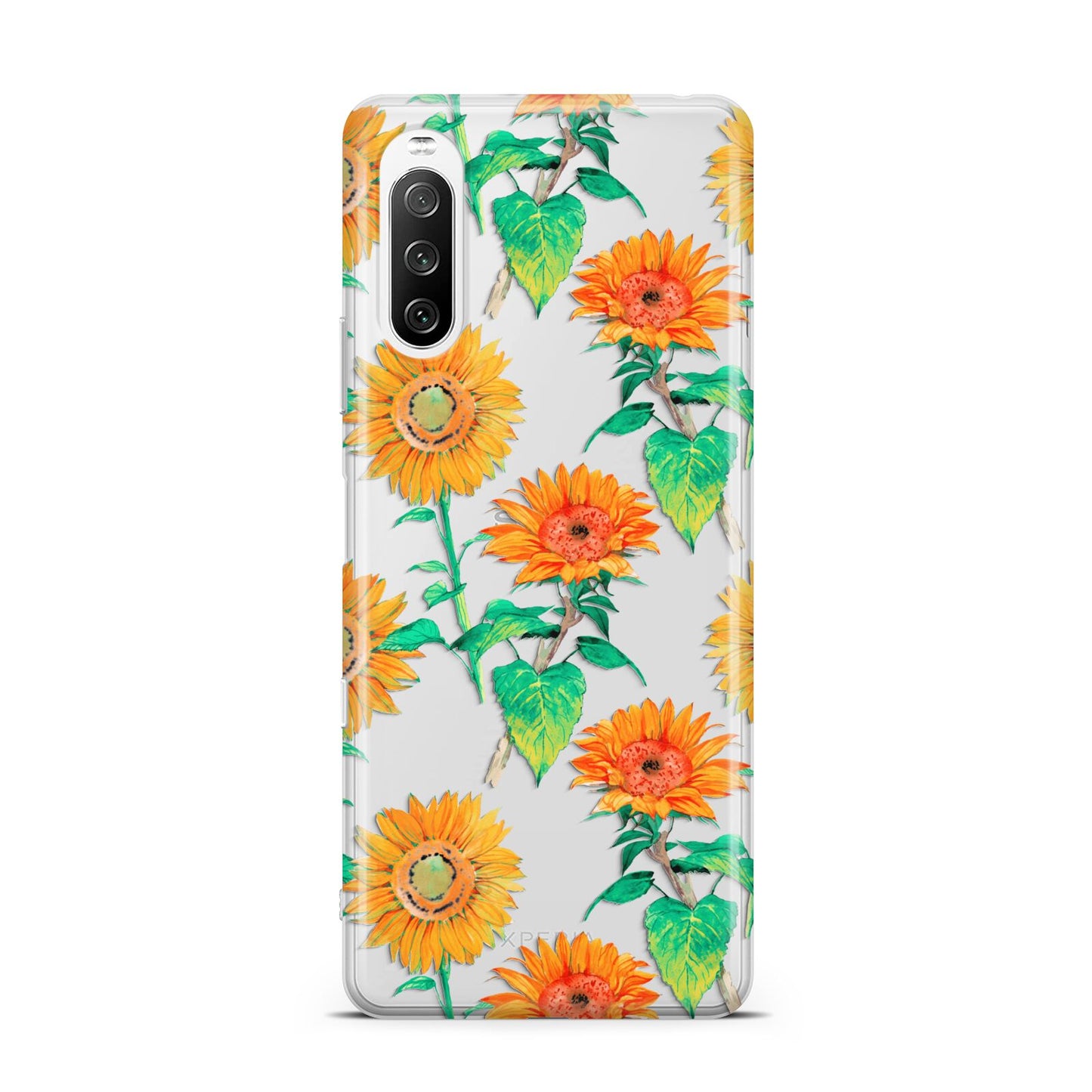Sunflower Pattern Sony Xperia 10 III Case