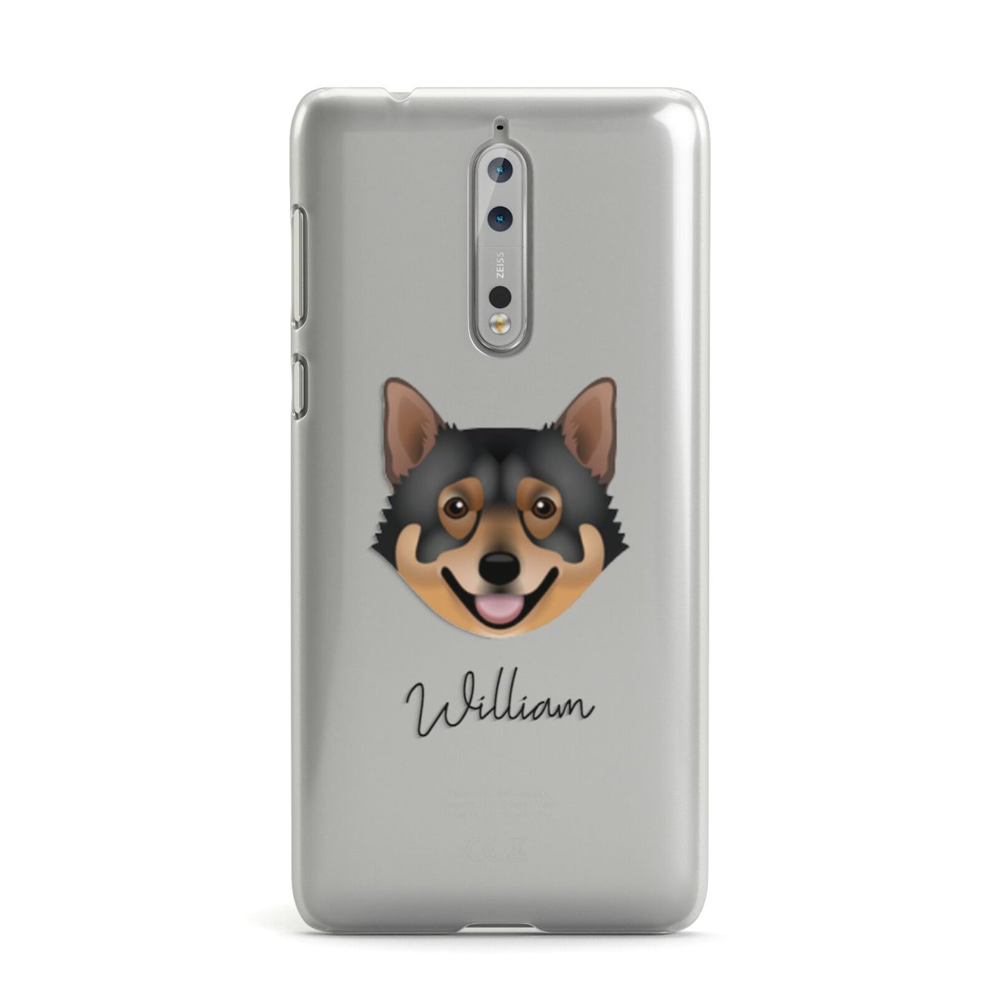 Swedish Vallhund Personalised Nokia Case