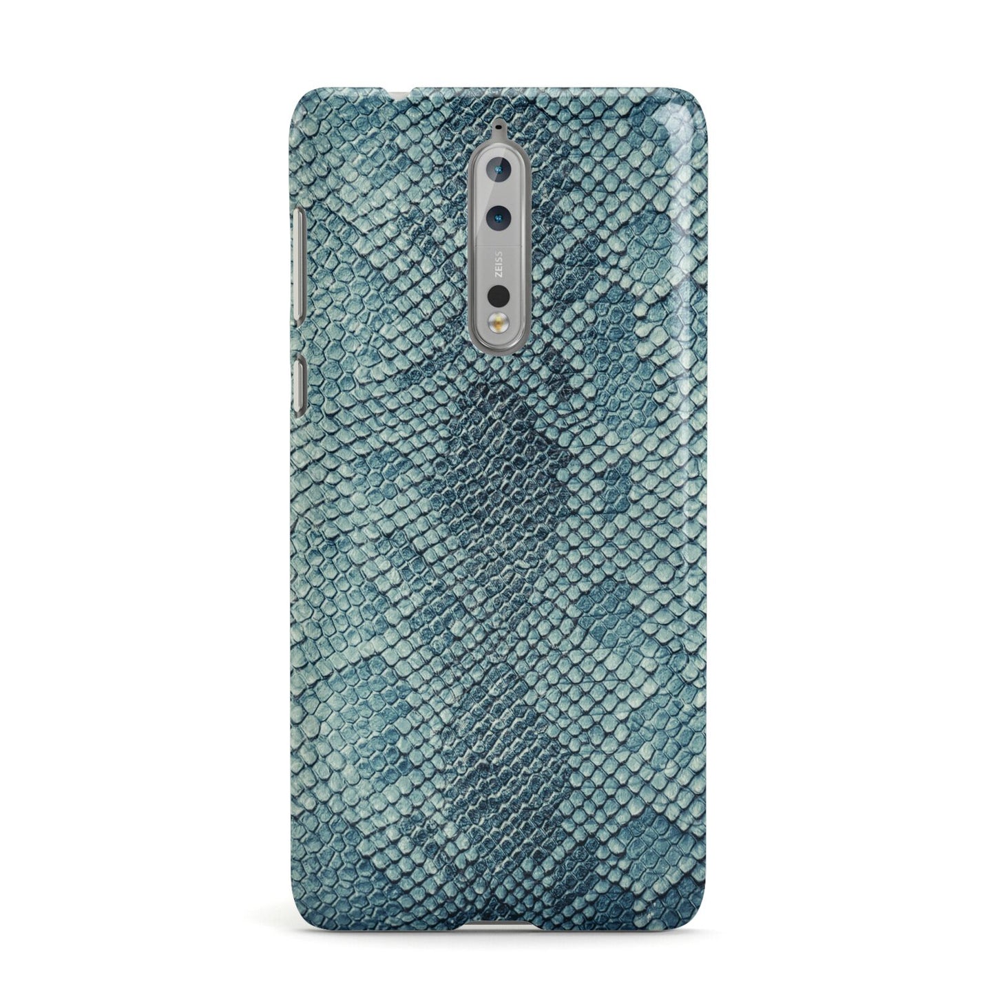 Teal Snakeskin Nokia Case
