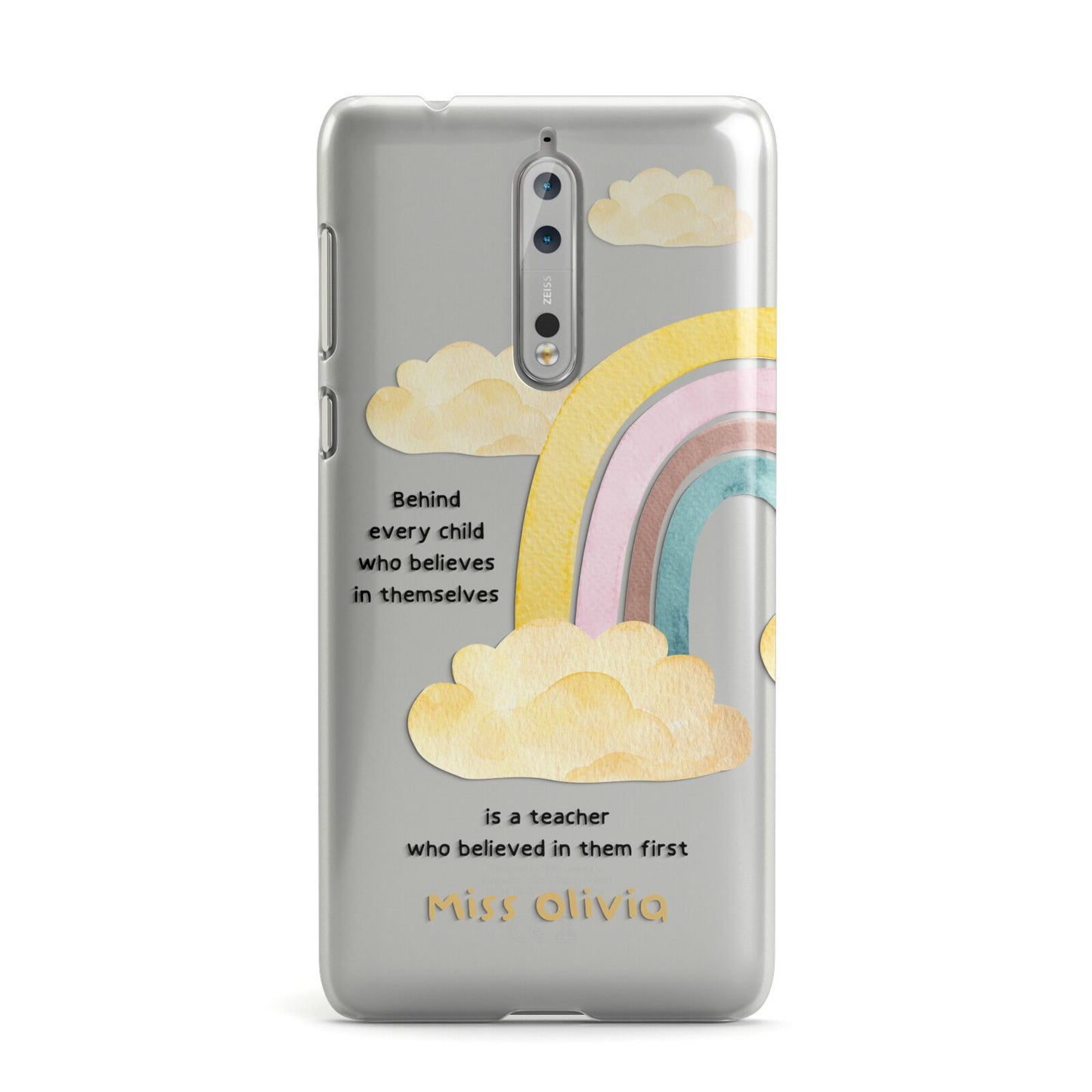 Thank You Teacher Personalised Nokia Case