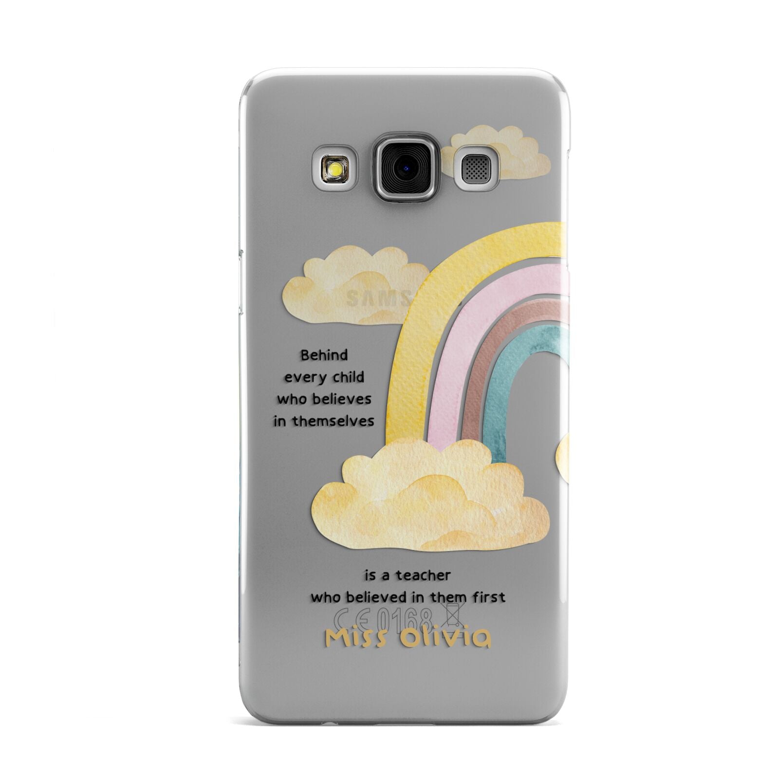 Thank You Teacher Personalised Samsung Galaxy A3 Case