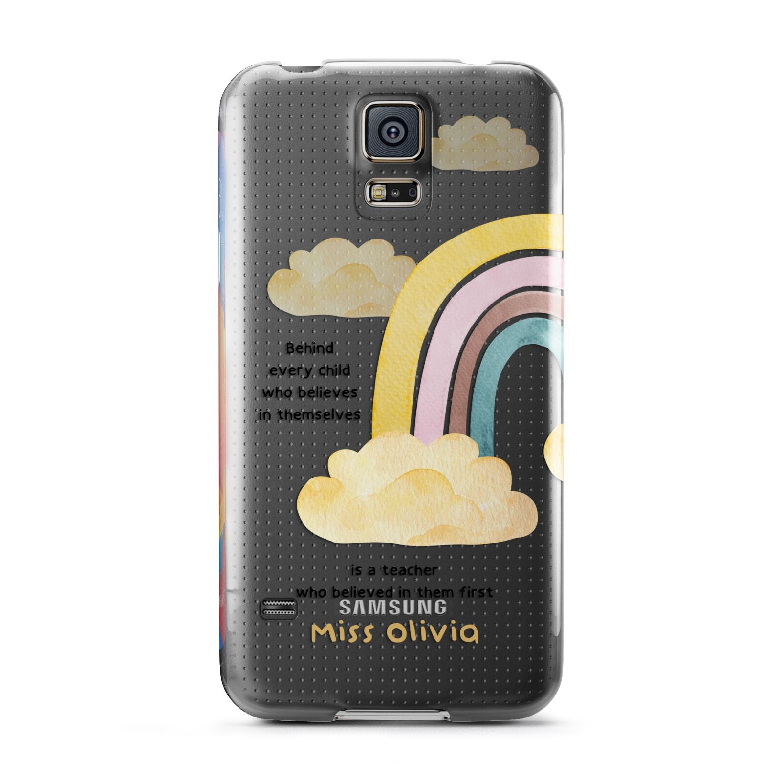 Thank You Teacher Personalised Samsung Galaxy S5 Case