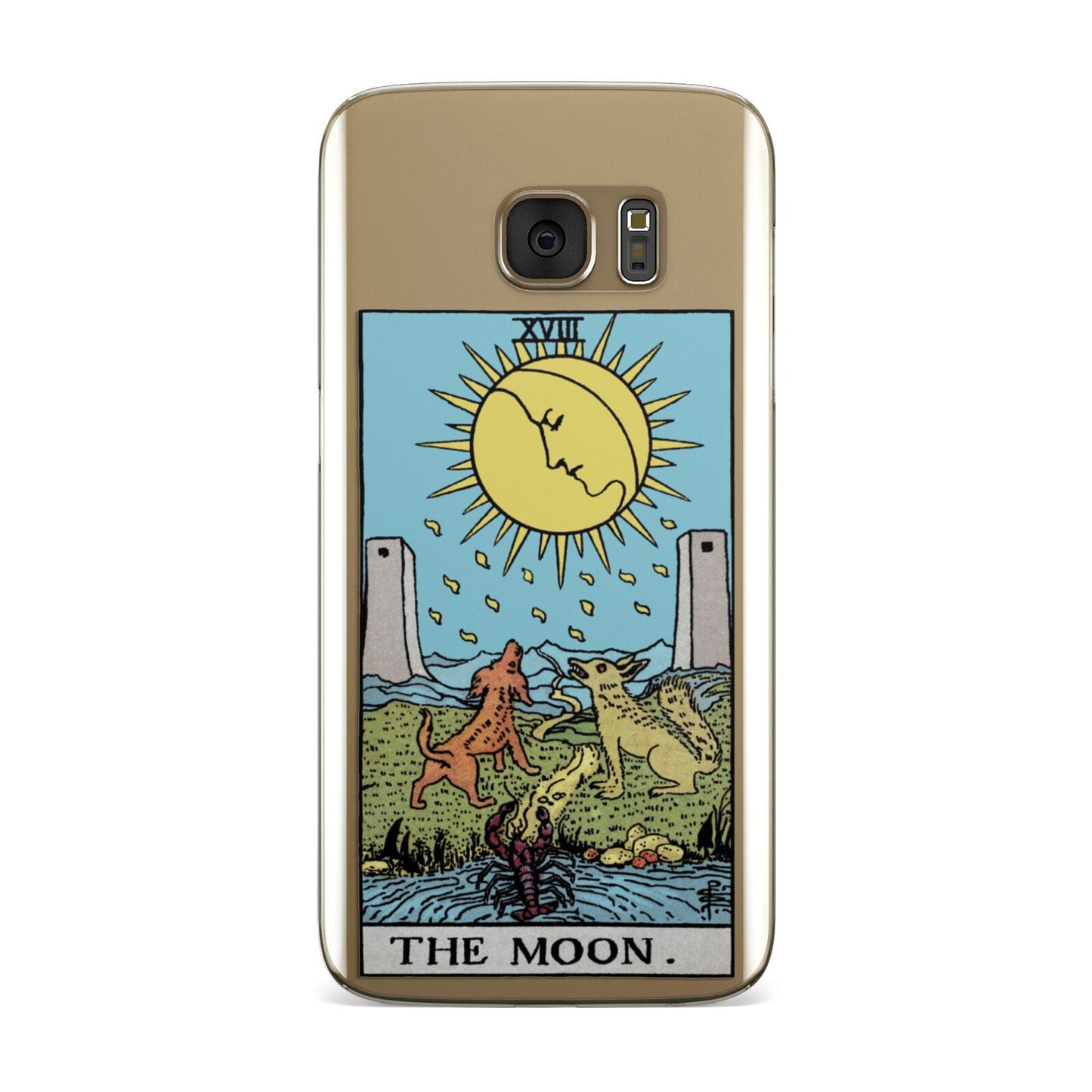 The Moon Tarot Card Samsung Galaxy Case