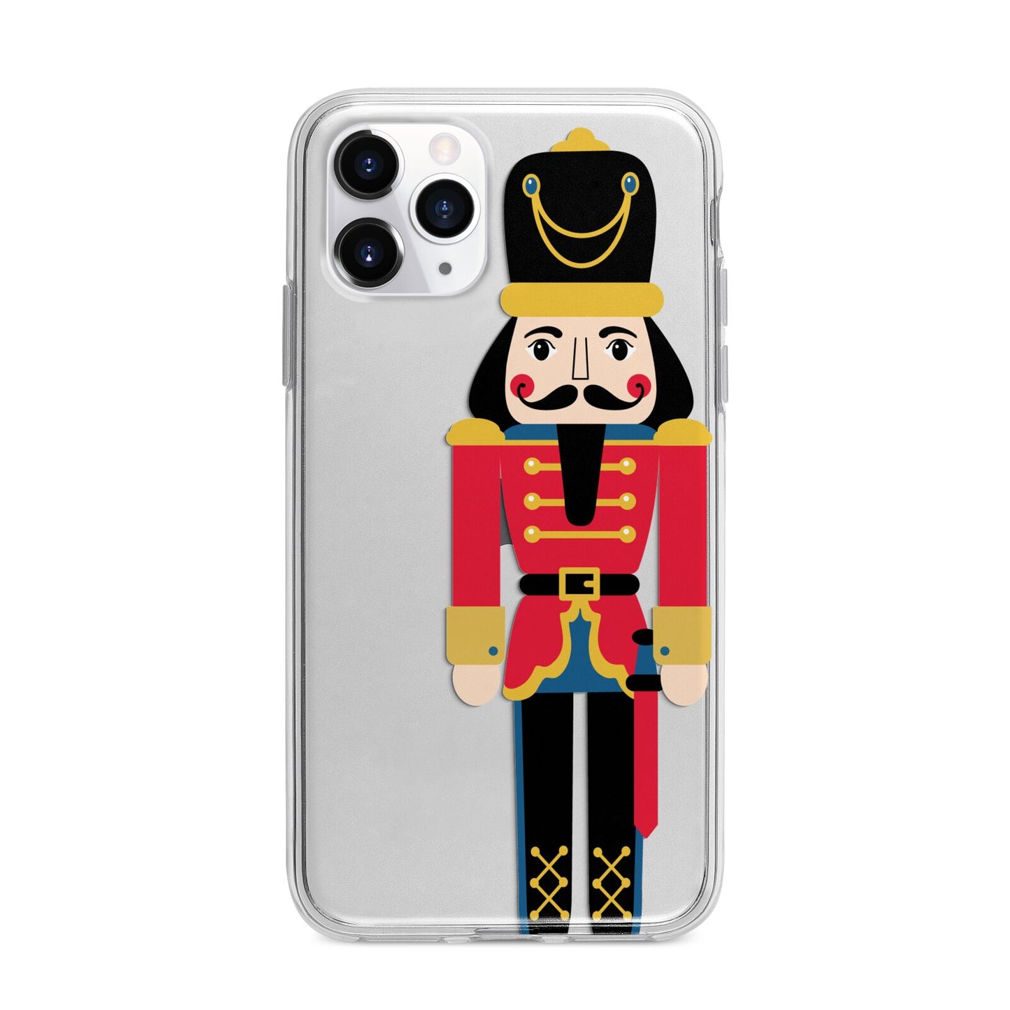 The Nutcracker Apple iPhone 11 Pro in Silver with Bumper Case