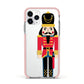 The Nutcracker Apple iPhone 11 Pro in Silver with Pink Impact Case