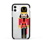 The Nutcracker Apple iPhone 11 in White with Black Impact Case