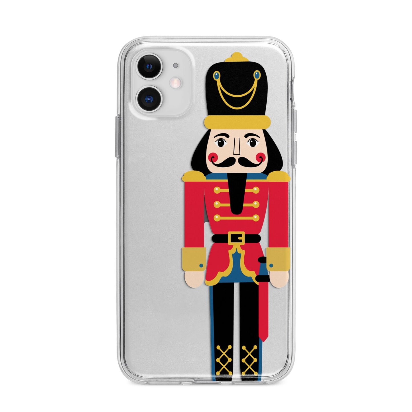 The Nutcracker Apple iPhone 11 in White with Bumper Case