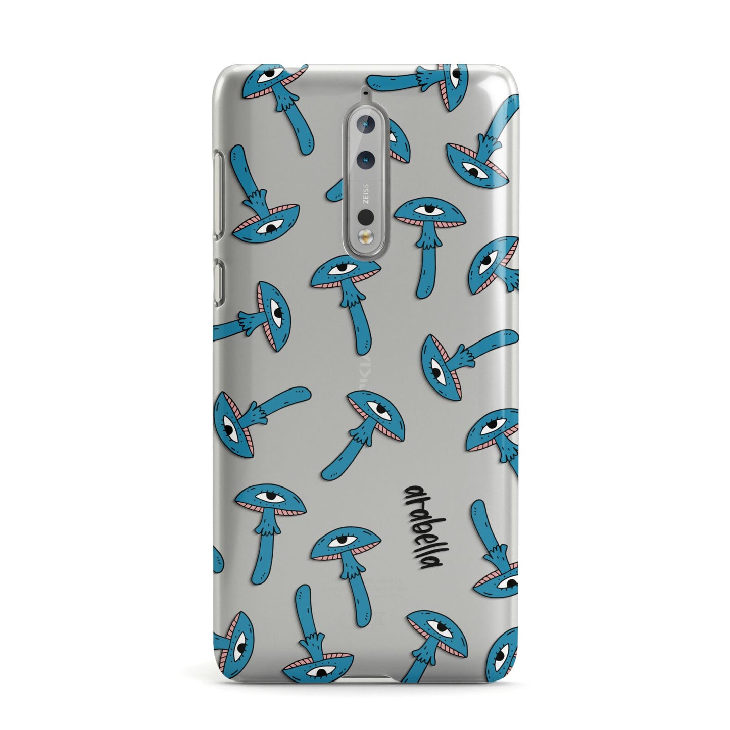 Toadstool Halloween Personalised Nokia Case