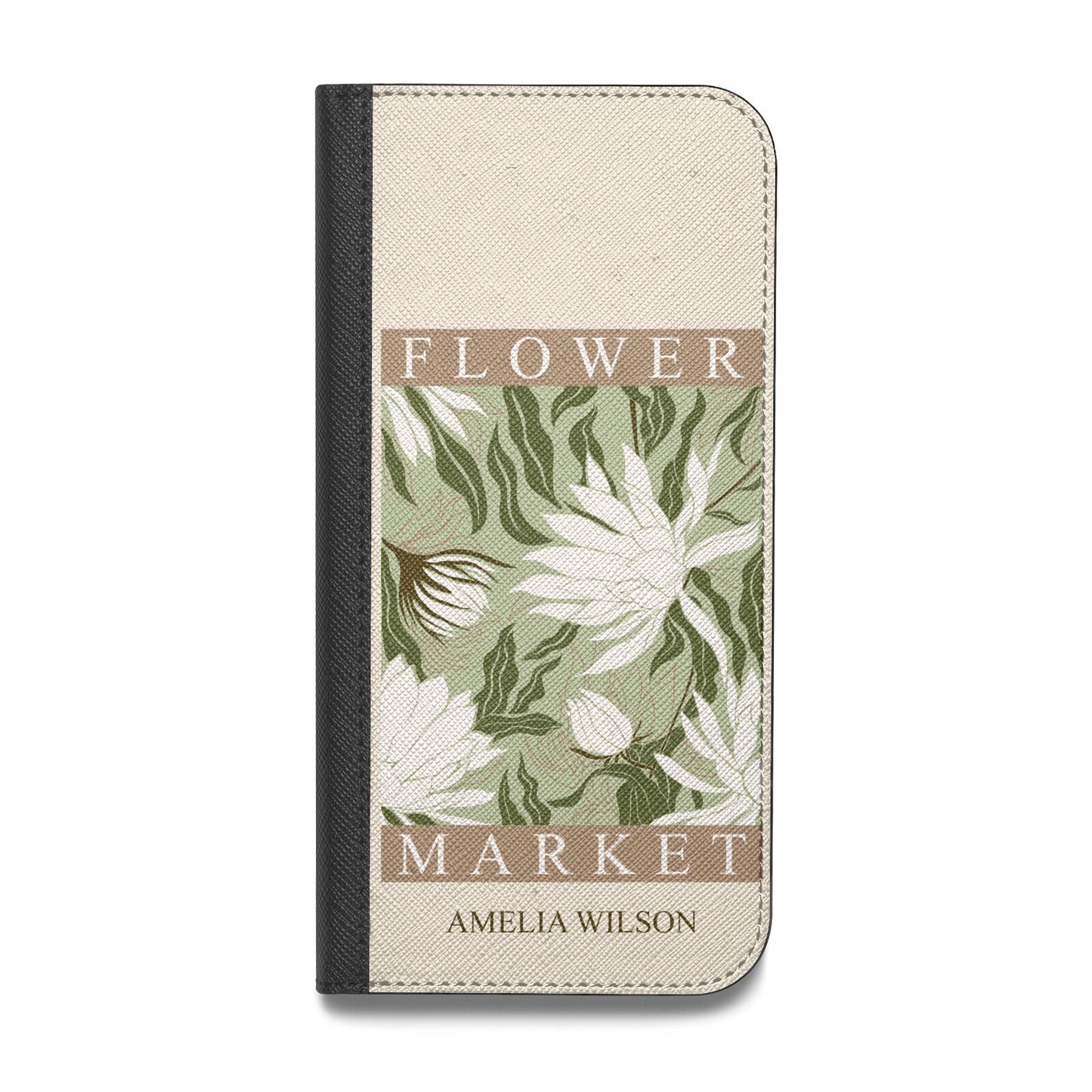 Tokyo Flower Market Vegan Leather Flip Samsung Case