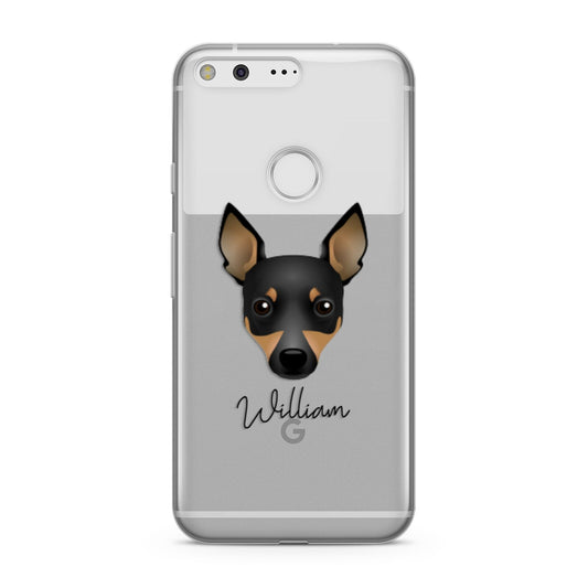 Toy Fox Terrier Personalised Google Pixel Case