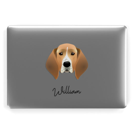 Treeing Walker Coonhound Personalised Apple MacBook Case