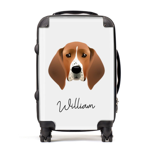 Treeing Walker Coonhound Personalised Suitcase