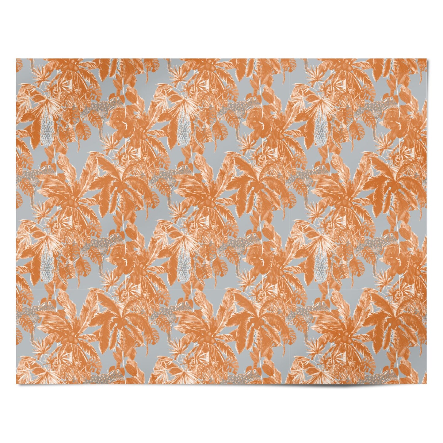 Tropical Personalised Wrapping Paper Alternative