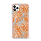 Tropical iPhone 11 Pro Max Impact Pink Edge Case
