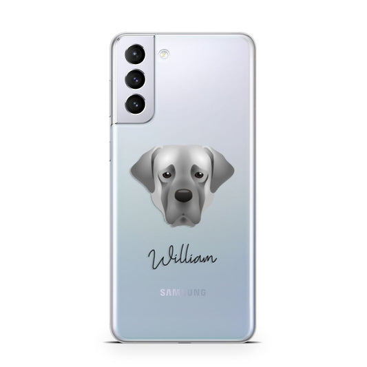 Turkish Kangal Dog Personalised Samsung S21 Plus Phone Case