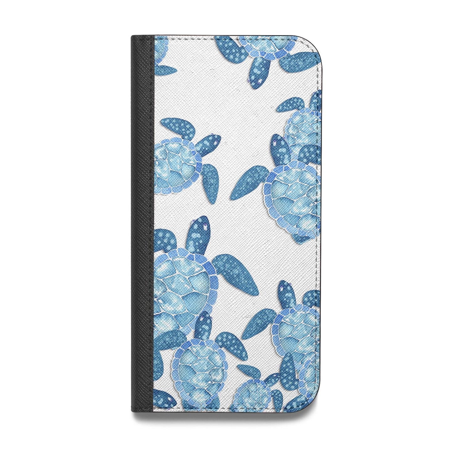 Turtle Vegan Leather Flip Samsung Case