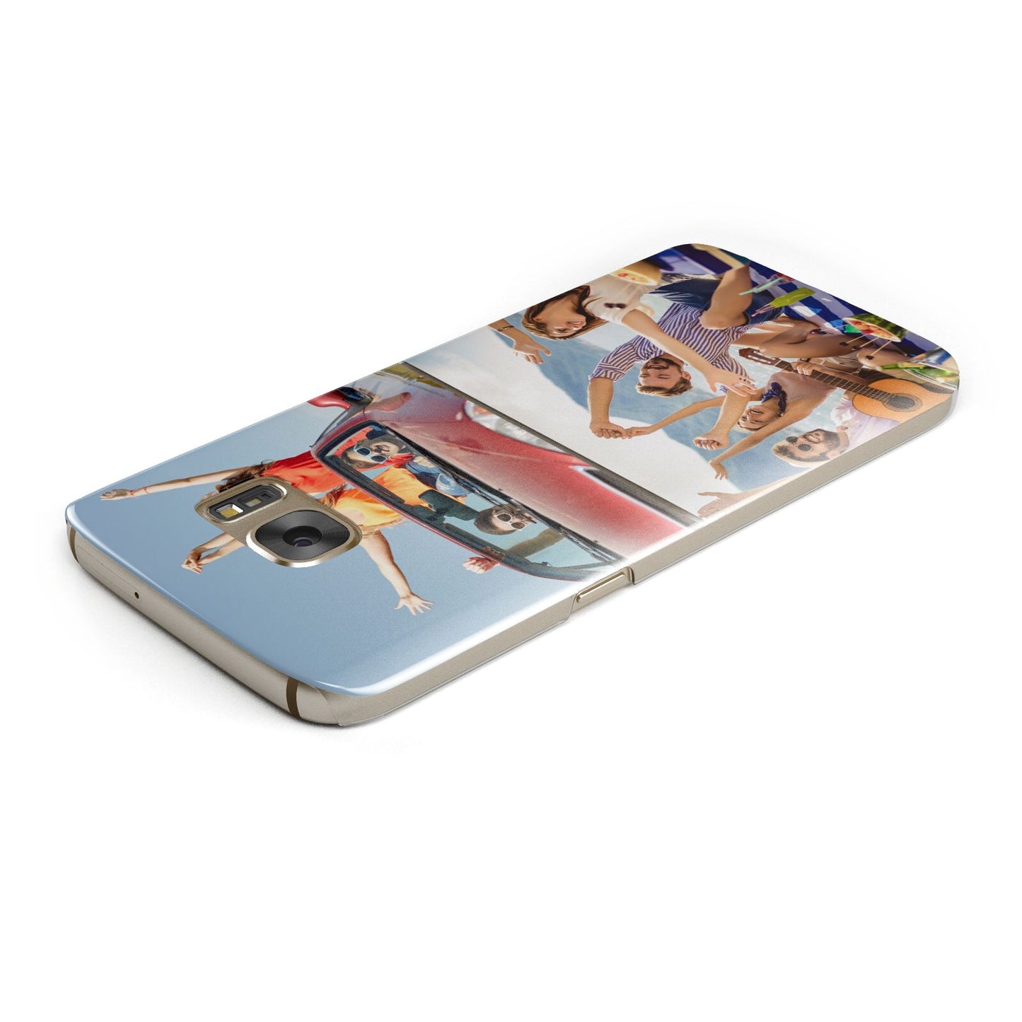 Two Photo Samsung Galaxy Case Top Cutout