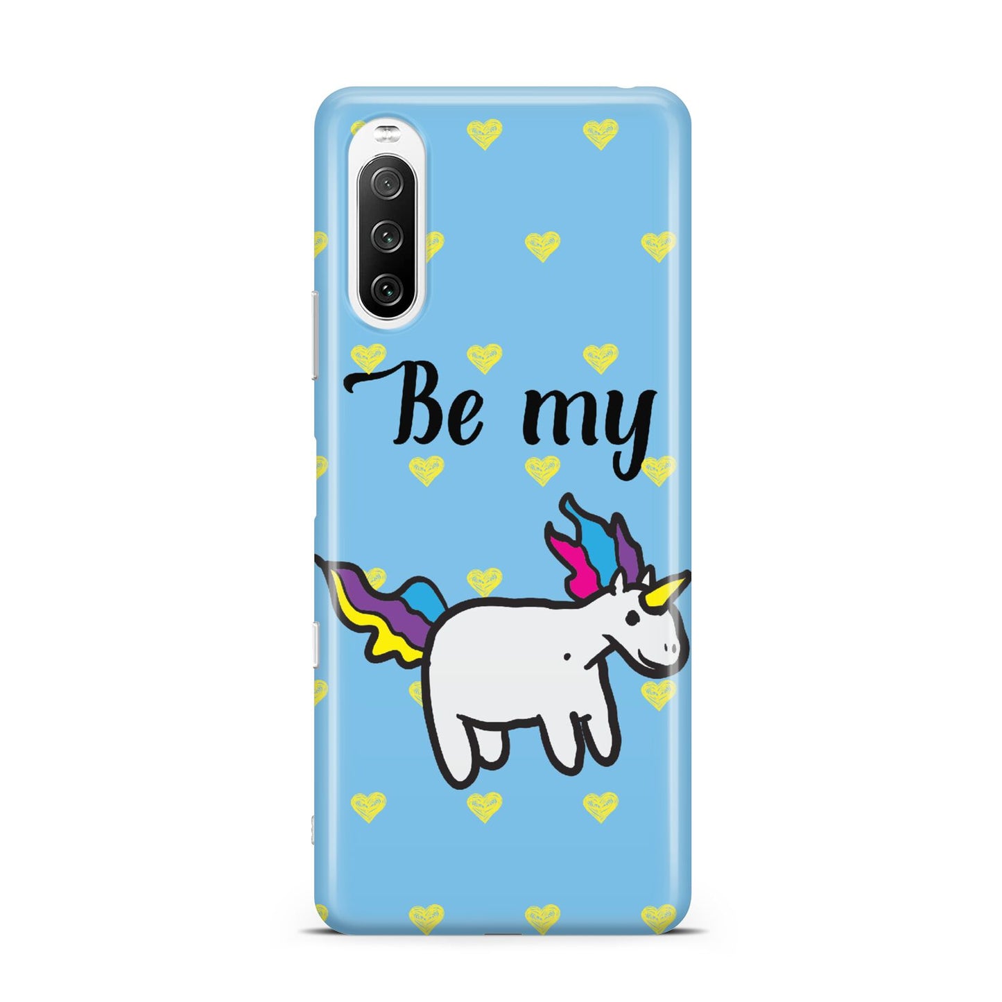 Valentines Be My Unicorn Sony Xperia 10 III Case