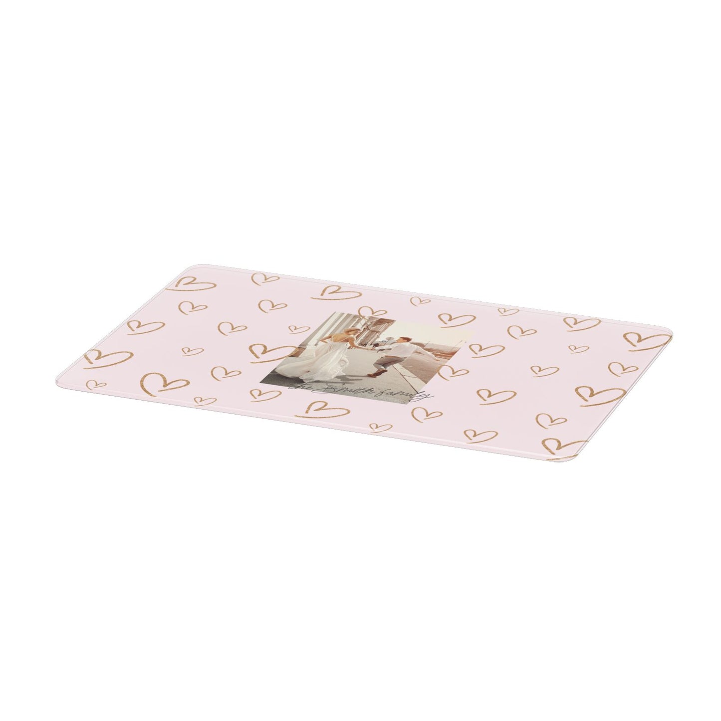 Valentines Day Newly Wed Photo Personalised Apple MacBook Case Only