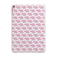 Valentines Pink Elephants Apple iPad Rose Gold Case