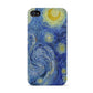 Van Gogh Starry Night Apple iPhone 4s Case
