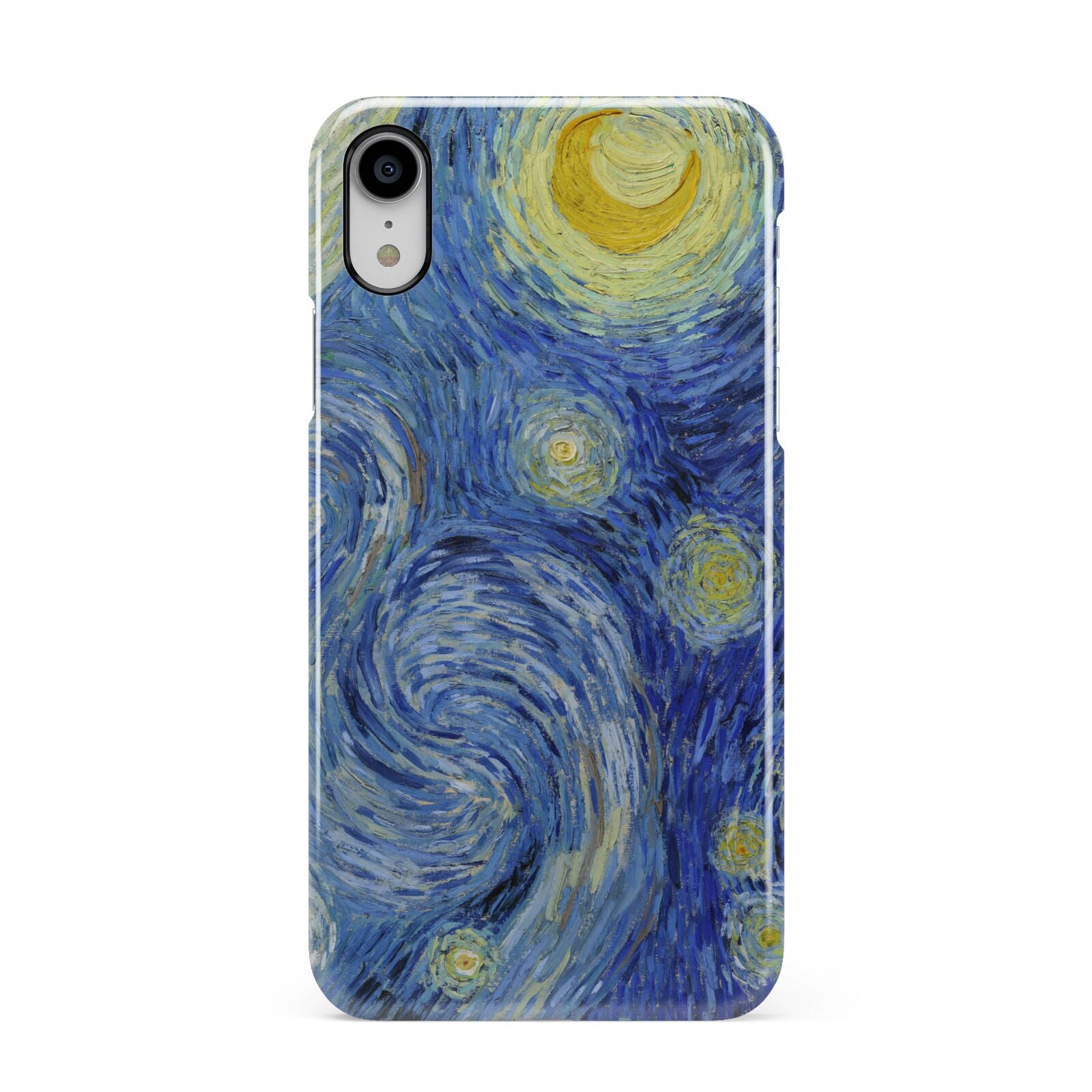 Van Gogh Starry Night Apple iPhone XR White 3D Snap Case
