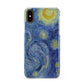 Van Gogh Starry Night Apple iPhone XS 3D Snap Case