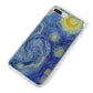 Van Gogh Starry Night iPhone 8 Plus Bumper Case on Silver iPhone Alternative Image