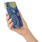 Van Gogh Starry Night iPhone X Bumper Case on Silver iPhone Alternative Image 2