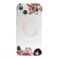 Vintage Floral Personalised iPhone 13 Full Wrap 3D Snap Case