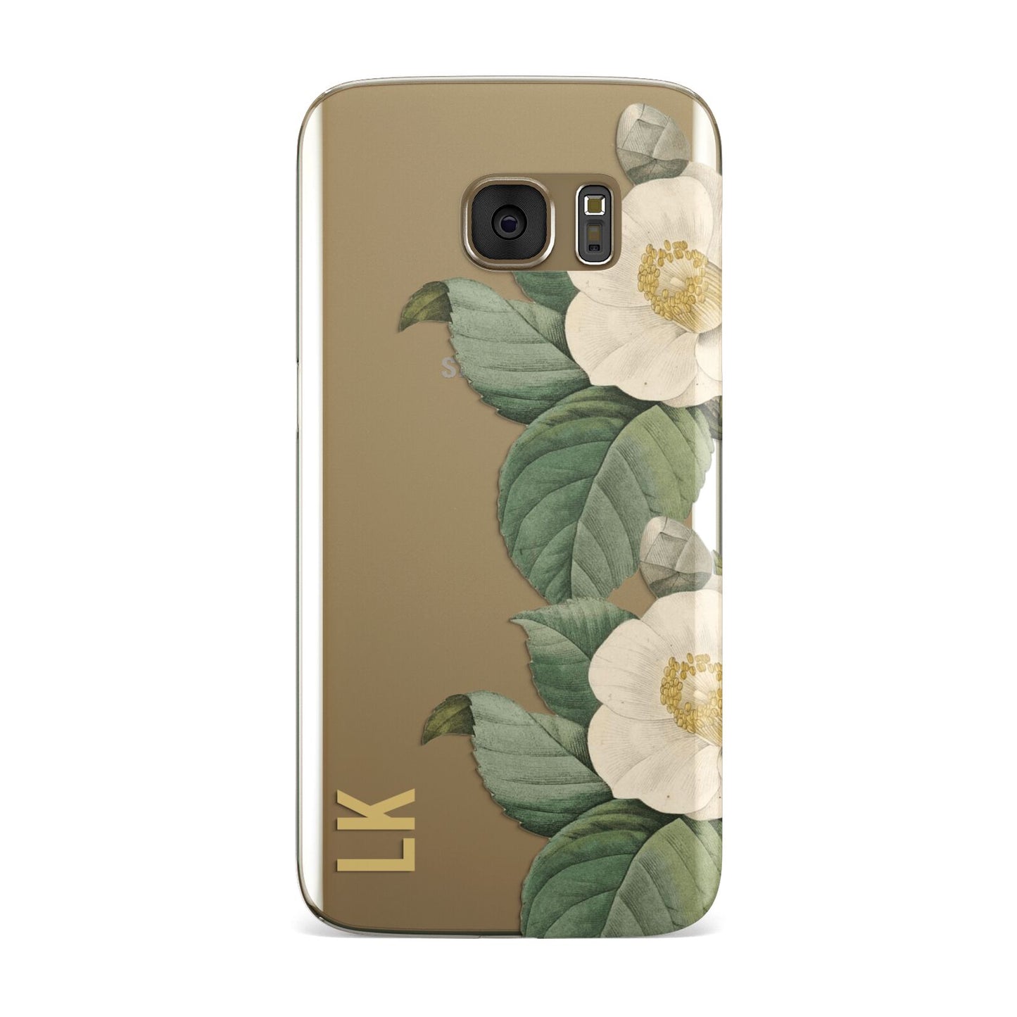 Vintage Flowers Personalised Samsung Galaxy Case
