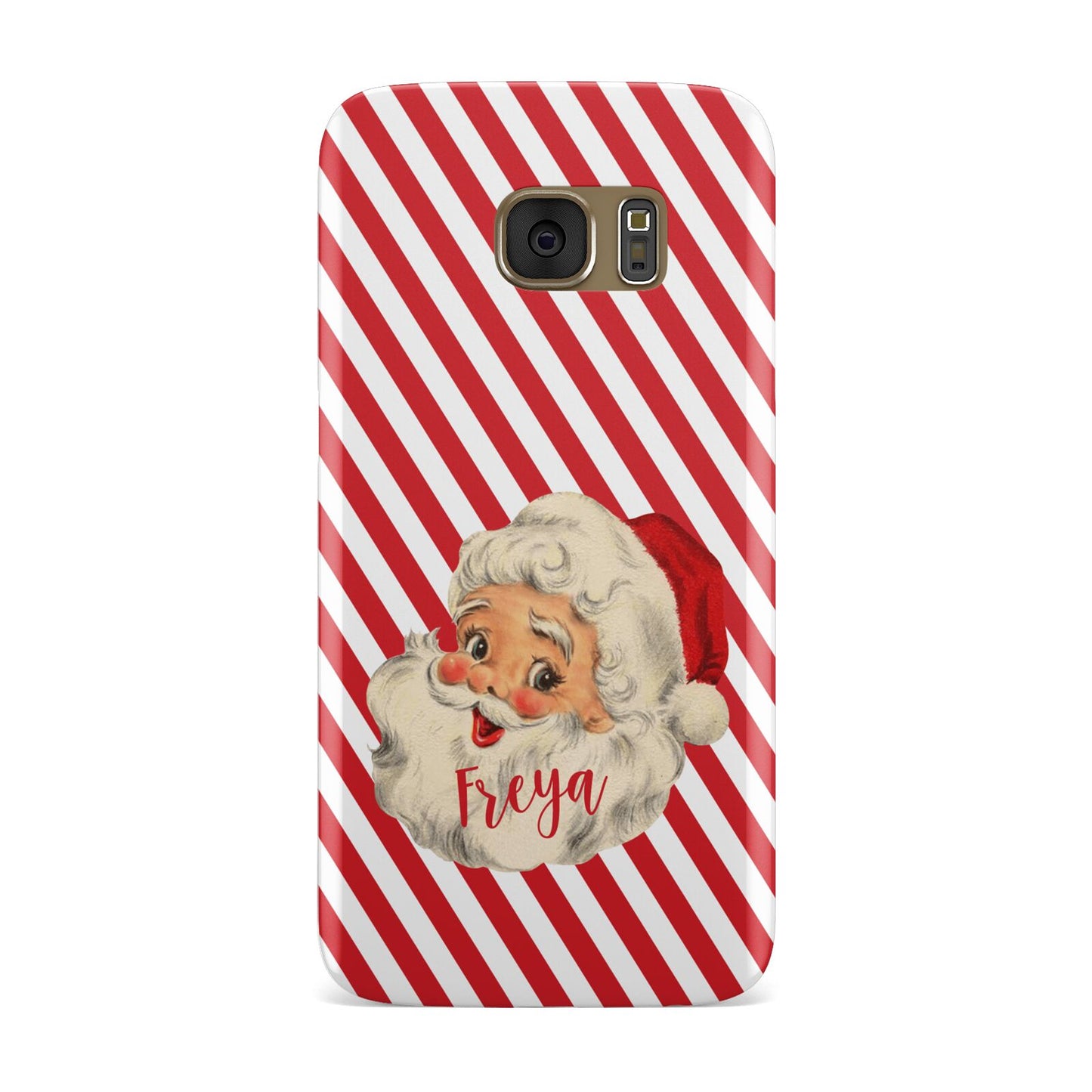 Vintage Santa Personalised Samsung Galaxy Case