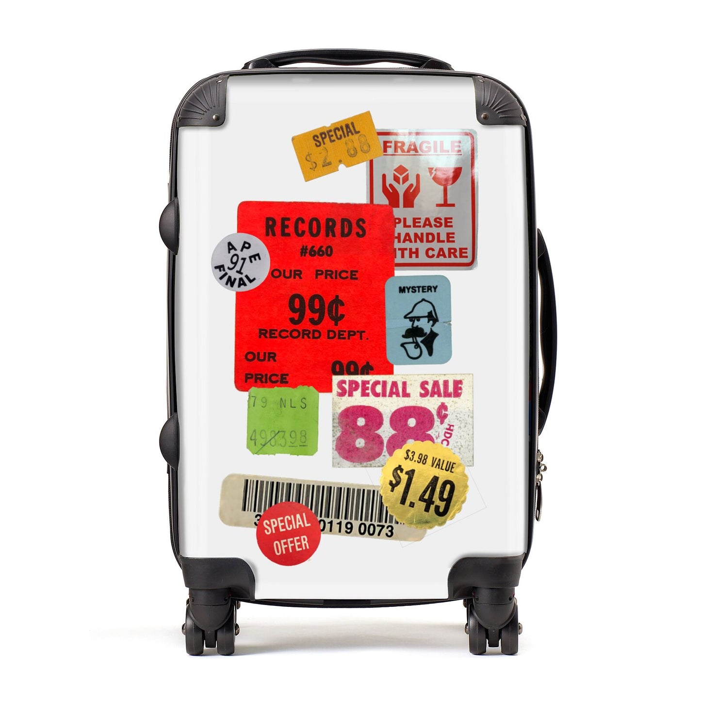 Vintage Stickers Suitcase