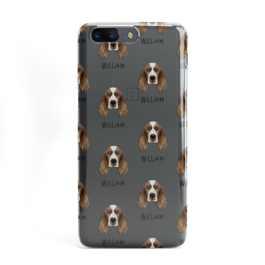 Welsh Springer Spaniel Icon with Name OnePlus Case