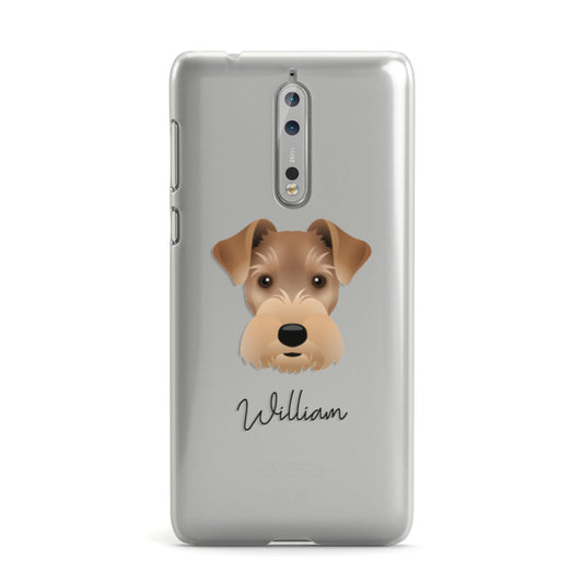 Welsh Terrier Personalised Nokia Case