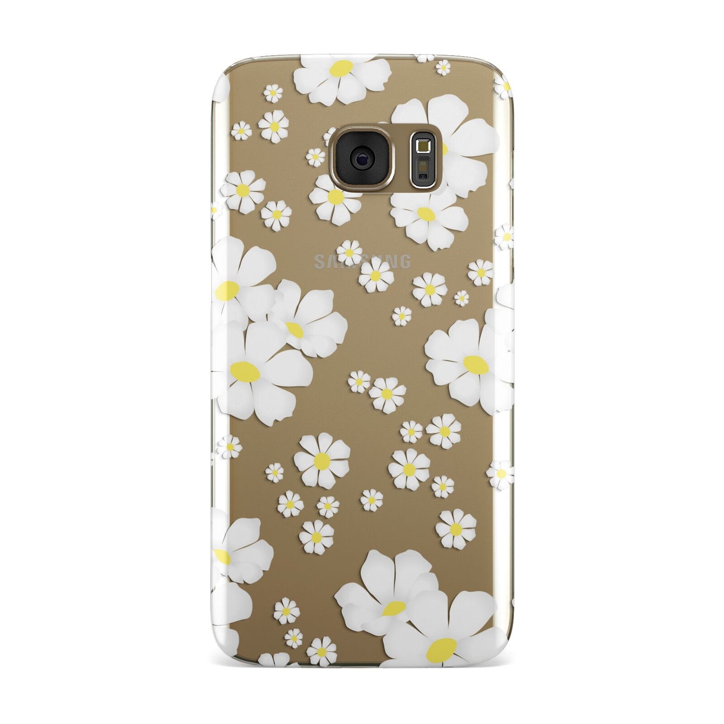 White Daisy Flower Samsung Galaxy Case