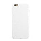 White Heart Apple iPhone 6 Plus 3D Tough Case