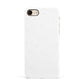 White Heart Apple iPhone 7 8 3D Snap Case