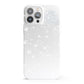 White Heart iPhone 13 Pro Max Full Wrap 3D Snap Case