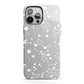 White Heart iPhone 13 Pro Max Full Wrap 3D Tough Case
