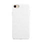 White Heart iPhone 8 3D Tough Case on Gold Phone