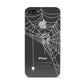 White Spiders Web with Transparent Background Apple iPhone 4s Case