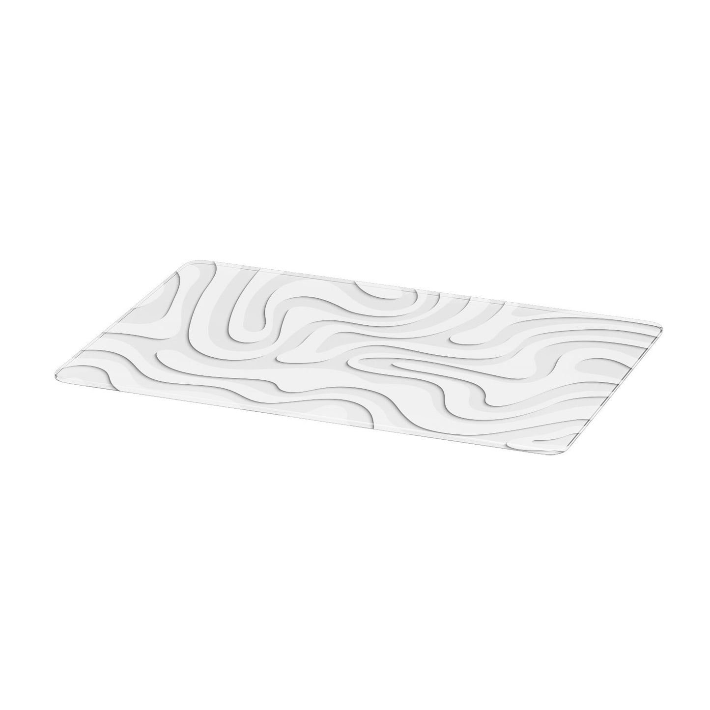White Swirl Apple MacBook Case Only
