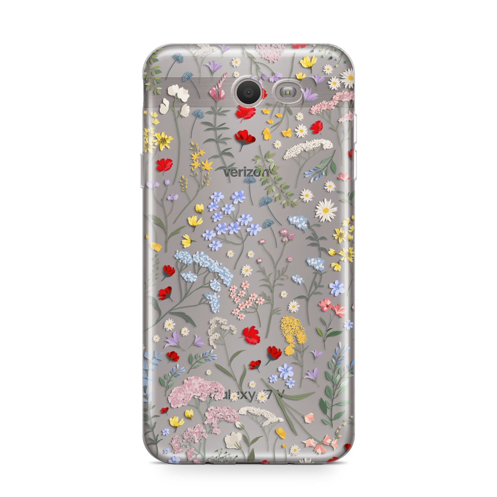 Wild Flowers Samsung Galaxy J7 2017 Case
