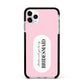 Will You Be My Bridesmaid Apple iPhone 11 Pro Max in Silver with Black Impact Case