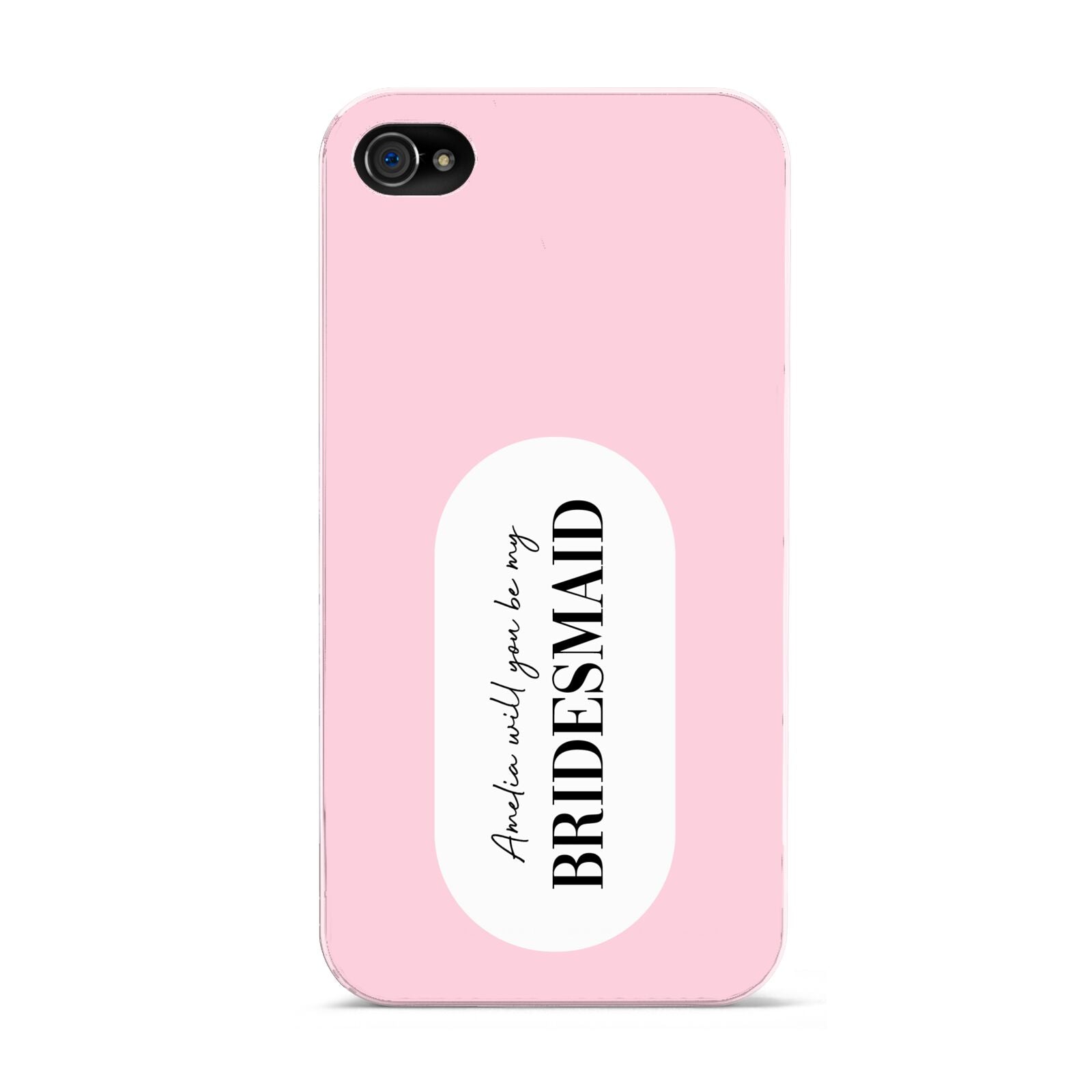 Will You Be My Bridesmaid Apple iPhone 4s Case