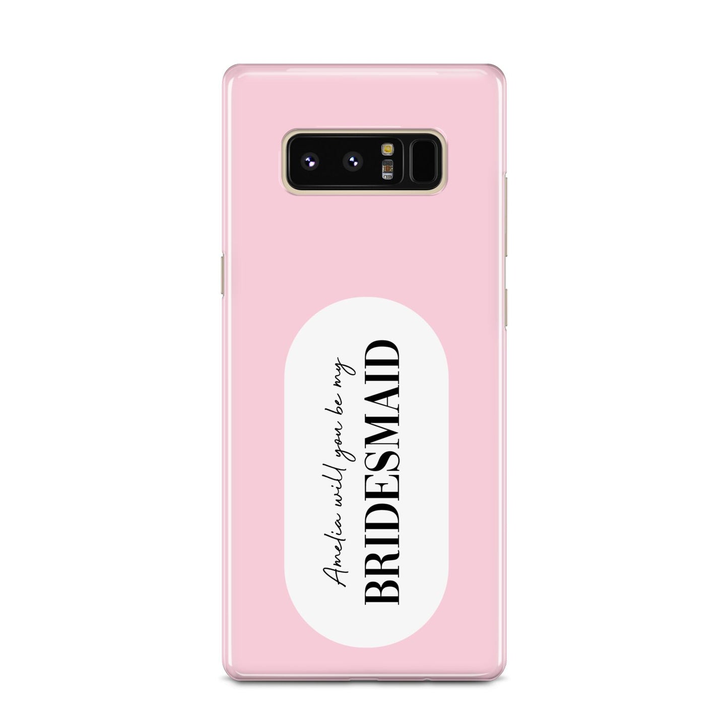 Will You Be My Bridesmaid Samsung Galaxy Note 8 Case