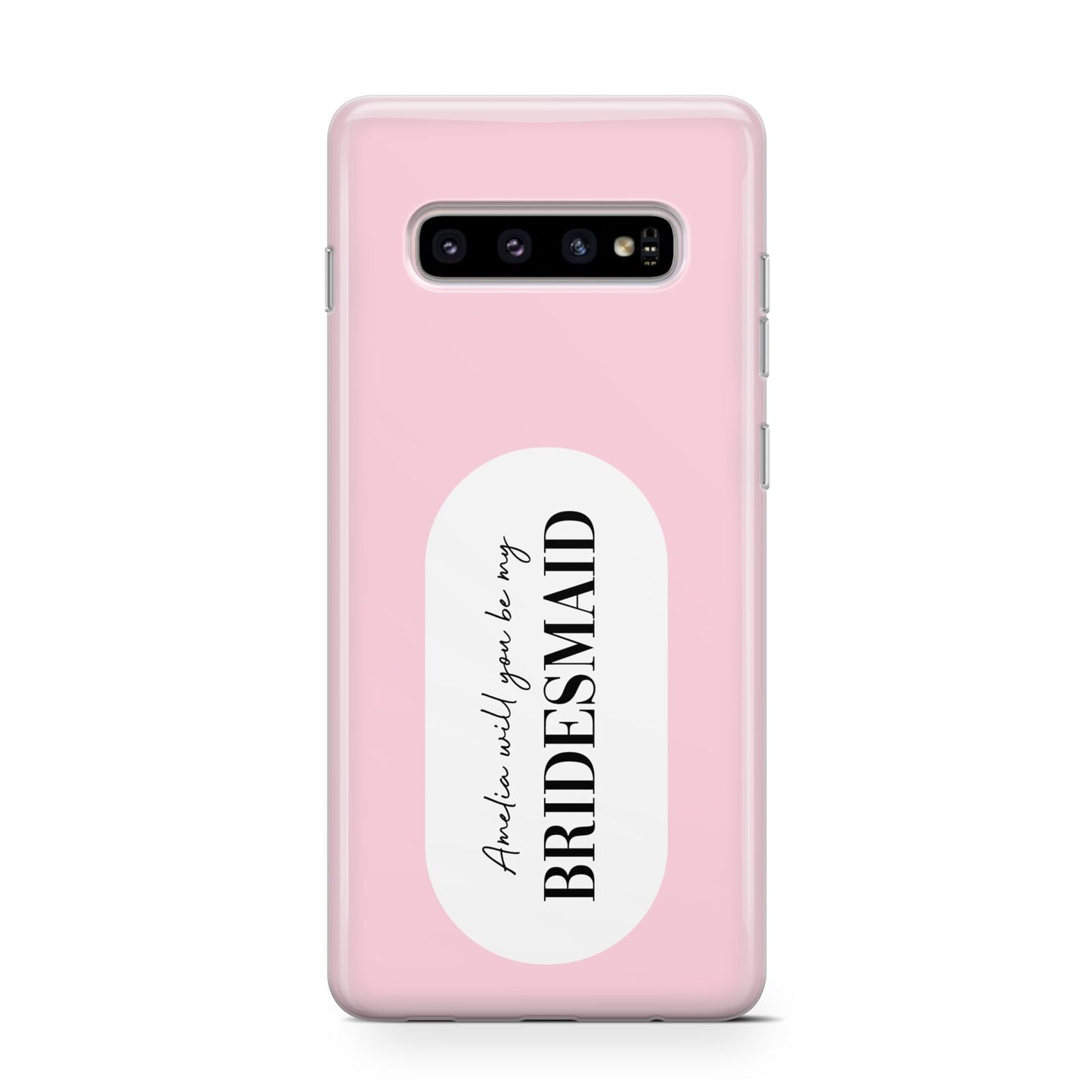 Will You Be My Bridesmaid Samsung Galaxy S10 Case